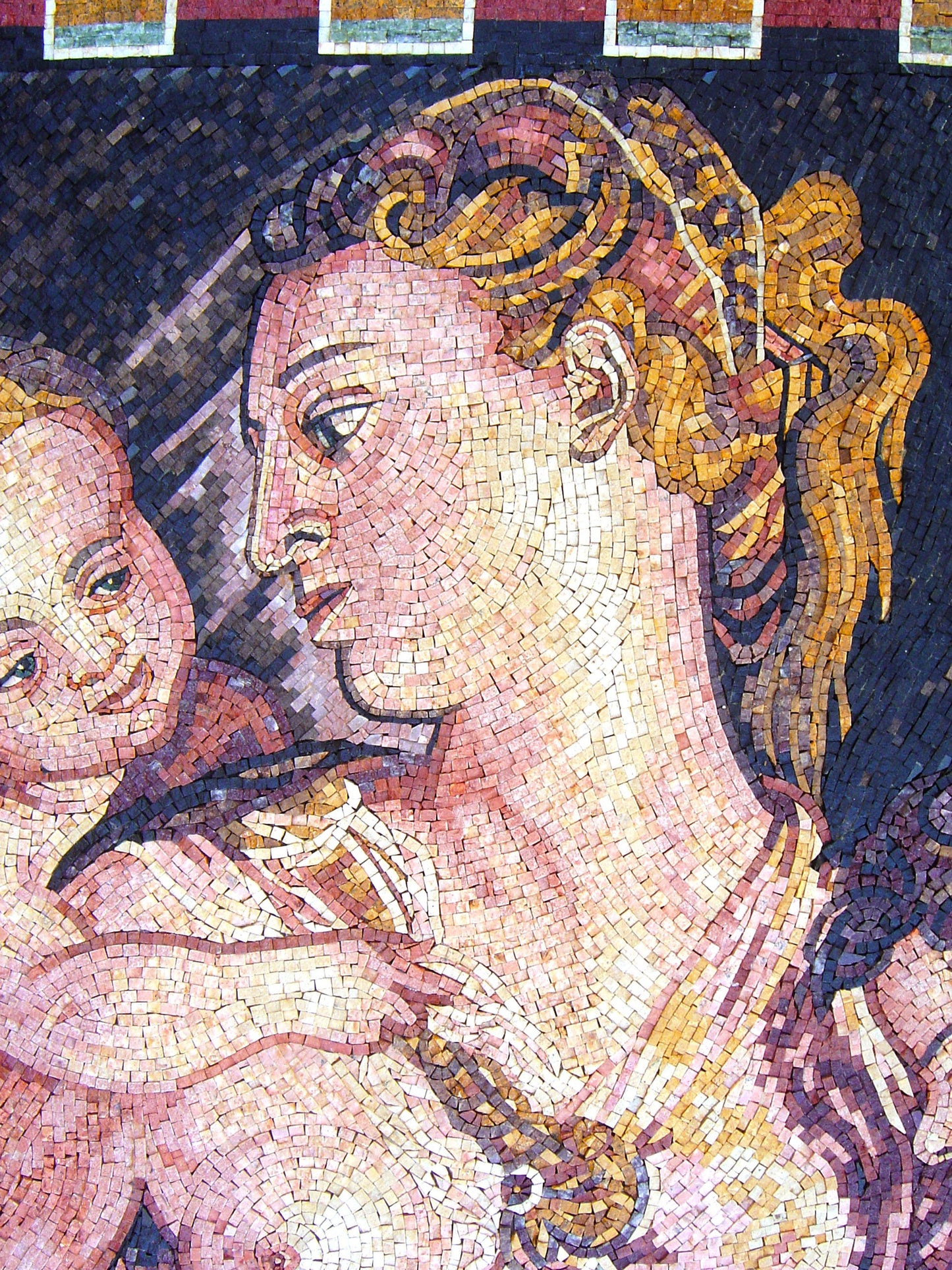 RE004 Francesco Salviati, Charity Mosaic Reproduction Masterpiece