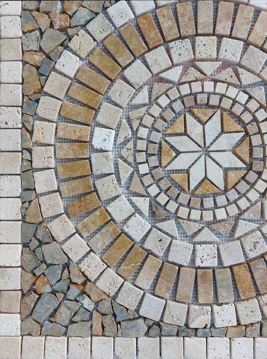 BEAUTIFUL MOSAICS | New Design Stylish Home Marble Stone Mosaic | Square Shape Mosaic | Decoration Mosaics | House Décor Gift