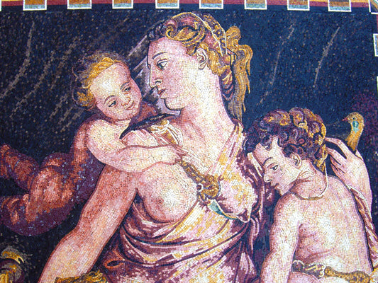Francesco Salviati Reproduction: Handmade Marble Mosaic Art Tile