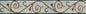 Floral Mosaic Border: Botanical Marble Tiles, Interior Decor (6"x40")