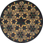 Custom Mosaic Medallion – Handmade Marble Tile Medallion with Geometric/Floral Pattern