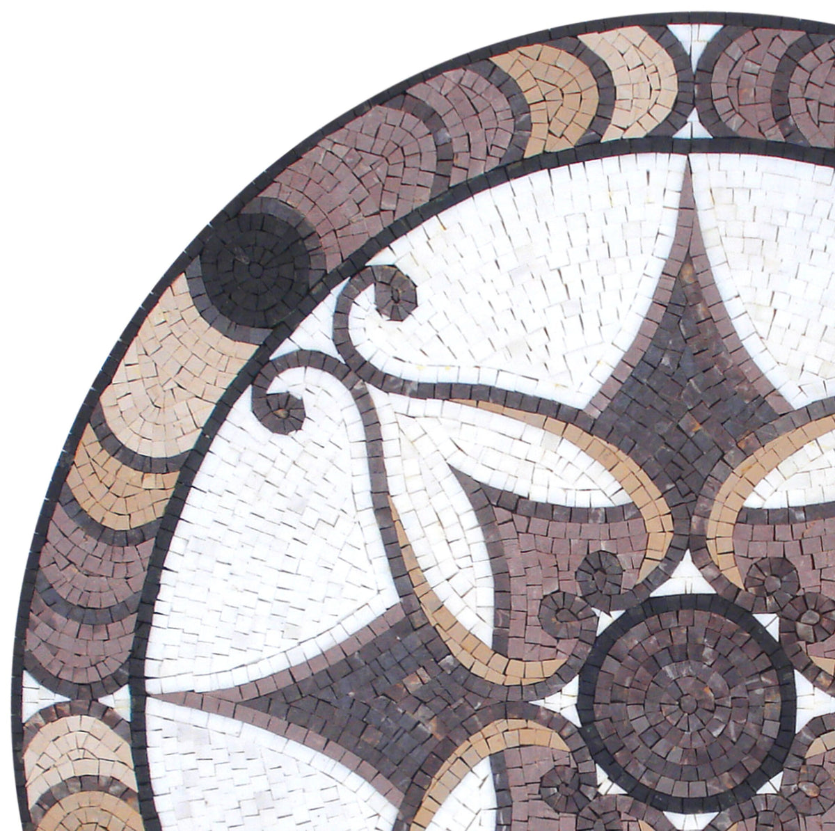 MD019 Bathroom Tile Ideas, Pool Tile Medallion Mosaic