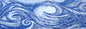 LS003 Ocean Waves Handmade Marble Mosaic Backsplash