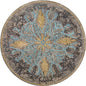 Artisanal Brilliance -28" Handmade Pattern Mosaic Medallion Art Tile Décor - Customization available