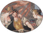 Handmade Feast Day Marble Mosaic Tile Mural: Indoor/Outdoor Art (52” x 32")