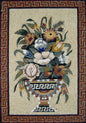 Handmade Marble Mosaic Art: Floral Vase, Interior Design (40x30)