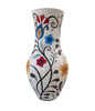 Handmade Marble Mosaic Vase: Floral Art, Stone Plant Holder