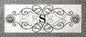 Handmade Lion Art Marble Mosaic Rug: Black and White Home Decor