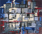 Handmade Abstract  Marble Mosaic Wall Art Mural Tile Décor