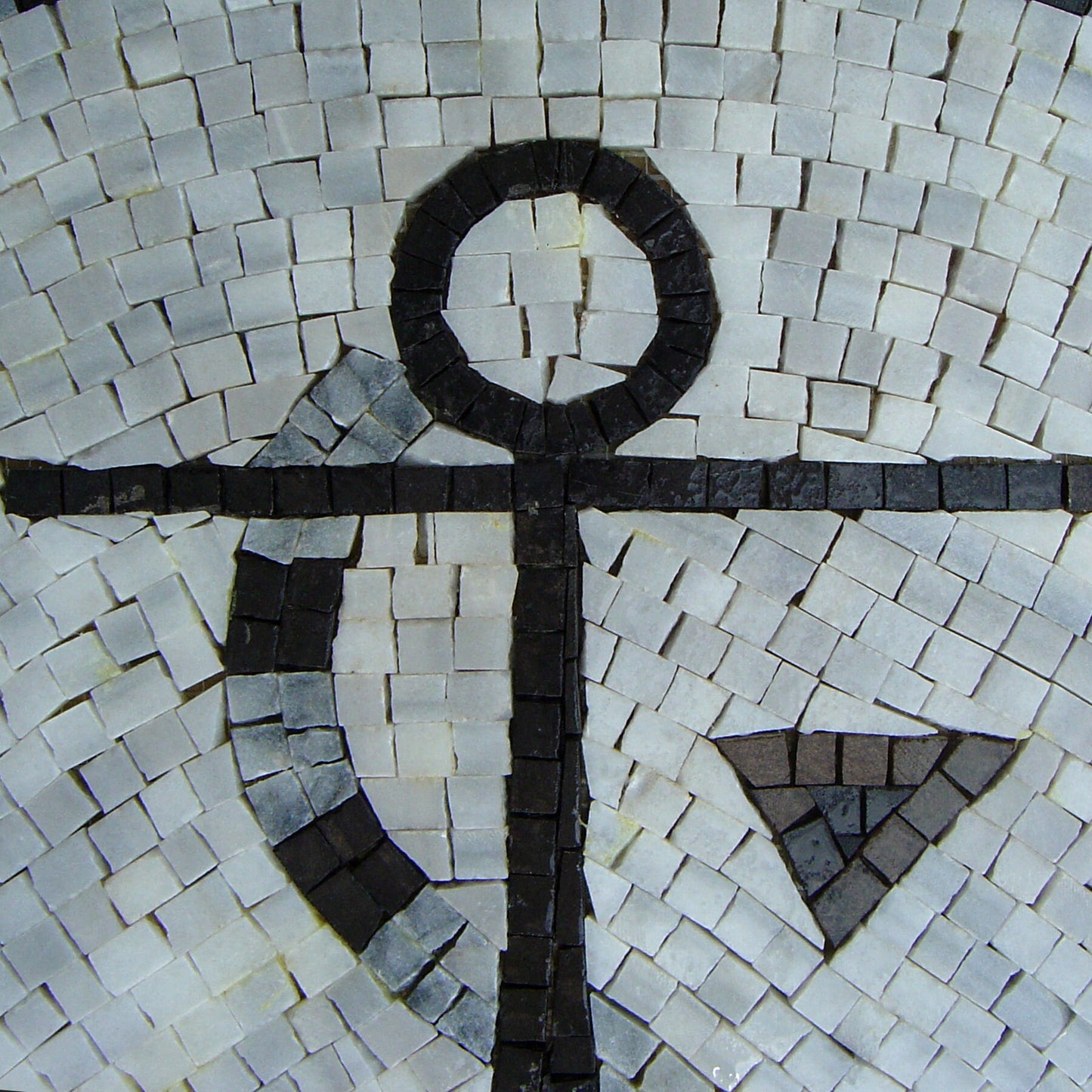 Enhance Your Space with a 36-Inch Handmade Pattern Mosaic Medallion Art Tile Décor - Customization available
