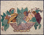 STILLIFE MOSAIC Tiles| Overflowing Fruit In Basket Mosaic Backsplash For Kitchen Wall Décor | Fruits Backsplash For Table Top