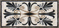 Anastasia Marble Tile Mosaic Mural: Handmade Wall Art Decor
