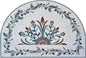 52"x34" Floral Mosaic Wall Art – Vibrant Flower Design, Elegant Home Decor, Customization available