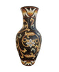 Handmade Marble Mosaic Vase: Floral Stone Art