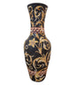 Handmade Marble Mosaic Vase: Floral Roman Art