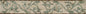 Floral Mosaic Border: Botanical Marble Tile, 8" x 40"