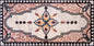 Handmade Marble Mosaic Rug: Colorful Stone Tile Carpet (48” x 24”)