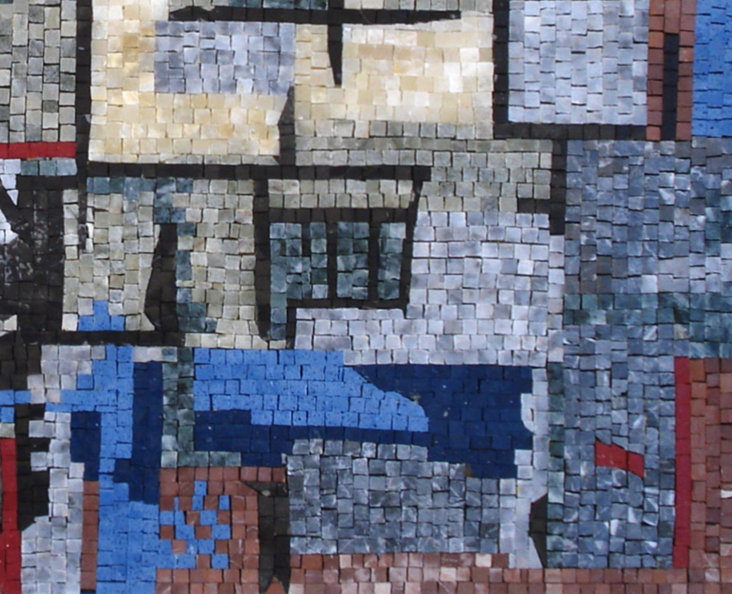 Handmade Abstract  Marble Mosaic Wall Art Mural Tile Décor