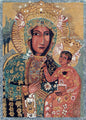 32x52 Mary and Jesus Mosaic – Religious Christian Decor, Eclectic Sacred Portrait, customization available
