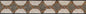 Geometrical Floral Marble Mosaic Border - 40"x6" Wall Tiles