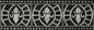 Geometrical Floral Marble Mosaic Border Tile - 40x8”