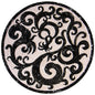 Handmade Marble Mosaic Medallion: 20-Inch Round Tile Art Inlay