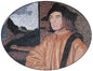 Conquistador Medici Handmade Marble Mosaic Tile Art