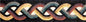 Colorful Marble String Mosaic Border - 8" x 40" Wall Tiles