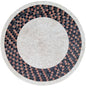 Custom Round Mosaic Floor Medallion – Personalized Floor Design, customization available