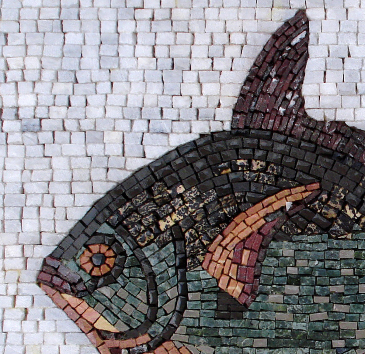 FISH ART TILES| Mosaic Tiles For New Home Kitchen And House Warming | Fish Artwork Backsplash For Kitchen Wall Decor
