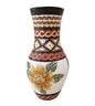 Handmade Floral Mosaic Vase: Marble Stone Art, Home Decor