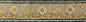 Floral Mosaic Border: White & Yellow Marble Tiles (40x6")