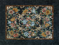 Handmade Floral Mosaic Rug: Natural Stone Art Carpet (80” x 60")