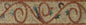 Rosy Vine Marble Mosaic Tile Border: Handmade Botanical Backsplash Accent