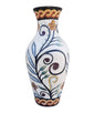 Handmade Marble Mosaic Vase: Floral Stone Art, Home Decor