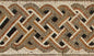 Geometric Mosaic Tile Border: String Art Design, 10"
