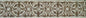 Botanical Mosaic Border Tile: Marble Art for Walls (8"x40")