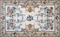 Handmade Rose Mosaic Rug: Marble Tile Floor Covering