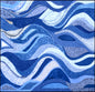 WAVES MOSAIC MURALS | Abstract Waves Medallion Mosaic Tiles For Living Room Walls| Abstract Mosaic Backsplash Tiles For New Home Walls