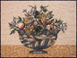 Handmade Fruit Bowl Mosaic: Stone Art Kitchen Backsplash (32” x 24”)