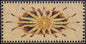 Handmade Marble Mosaic Rug: Flaming Sun Tile Art (56” x 28”)
