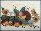 Handmade Marble Mosaic Tile Art: Kitchen Backsplash, Floral Still Life