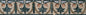 Botanical Art Mosaic Border Tiles: Geometric Marble Inlay (8"x40")