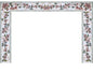 Floral Mosaic Tiles: Botanical Bathroom Wall Decor