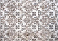 Handmade Marble Mosaic Tile Rug: Floral Art, Home Decor (92” x 64”)