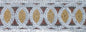 Geometric Circle Mosaic Tile Border: Bathroom & Interior Decor (40x8")